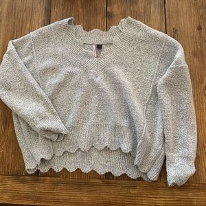 Nordstroms Top Shop LovebyDesign grey sweater